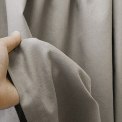 コットンリネン ギャザースカート（グレージュ）リネン 麻 ロング マキシ ポケット 7枚目の画像