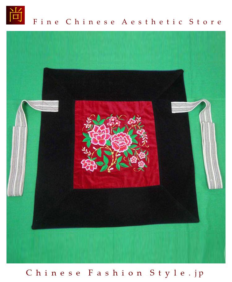 雲南 ぺー族刺繍 ベビースリング 抱っこ紐 ベビーキャリア 100% ハンドメイド 前抱き 後抱き ポディギー#106