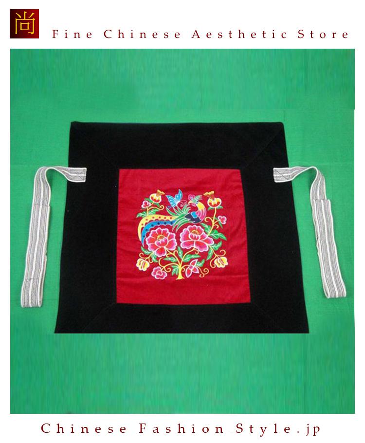 雲南 ぺー族刺繍 ベビースリング 抱っこ紐 ベビーキャリア 100% ハンドメイド 前抱き 後抱き ポディギー#116