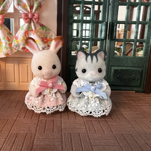 シルバニア＊チョコレートワンピース＊女の子サイズ おもちゃ