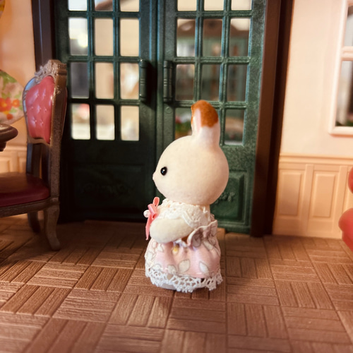 シルバニア＊チョコレートワンピース＊女の子サイズ おもちゃ