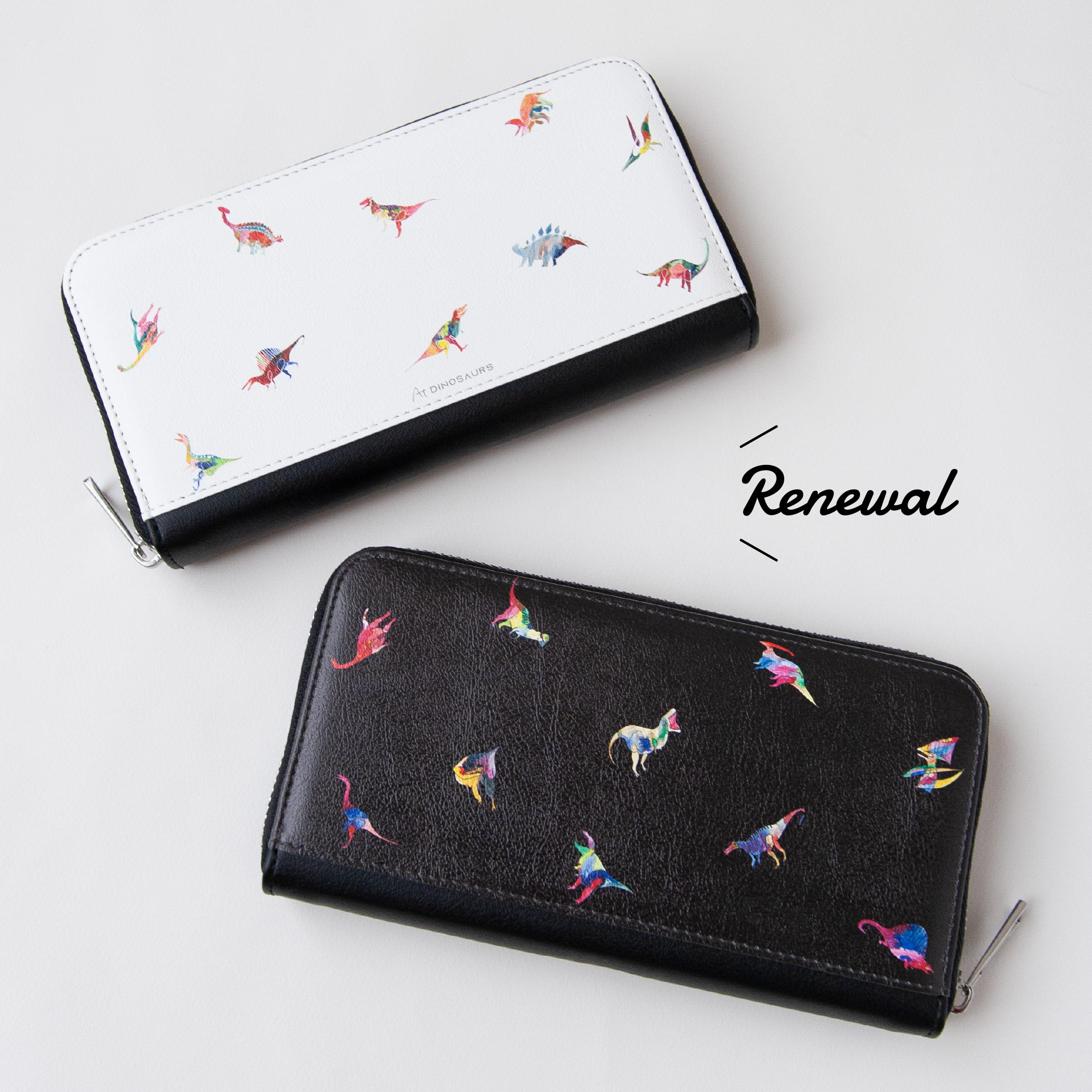 大人のための恐竜長財布／AT047-22