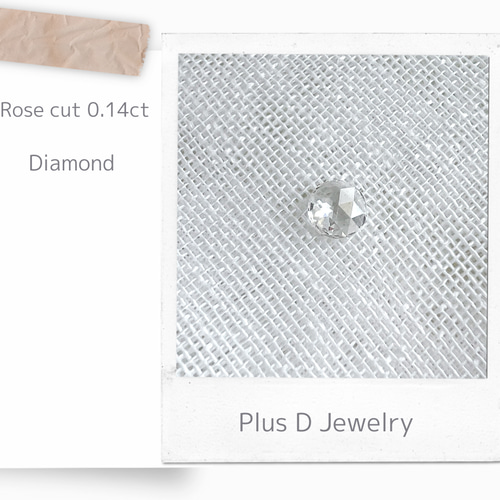 RA-011 ローズカット ダイヤモンド 0.14ct その他アクセサリー +D 通販 