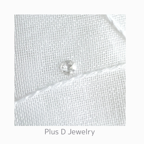 RA-011 ローズカット ダイヤモンド 0.14ct その他アクセサリー +D 通販 