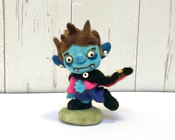 羊毛人形 ドラきゅん君 羊毛フェルト Howakero（ほわケロ） 通販