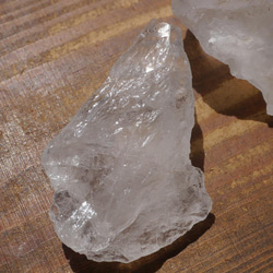 天然石2個セット約53g約48g 水晶ラフロック(ブラジル産)原石クォーツ穴なしクリスタル[qz-220420-01] 9枚目の画像