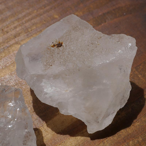 天然石2個セット約53g約48g 水晶ラフロック(ブラジル産)原石クォーツ穴なしクリスタル[qz-220420-01] 8枚目の画像