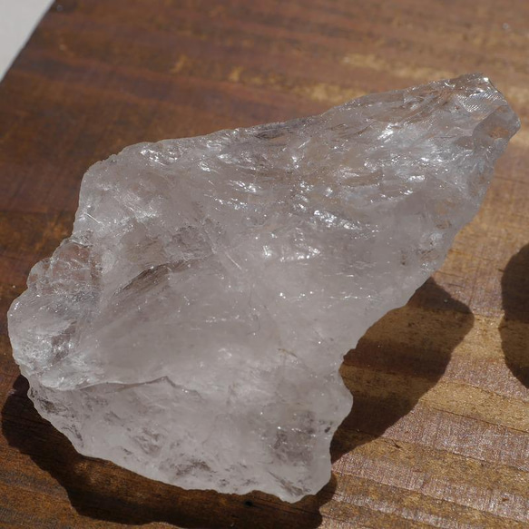 天然石2個セット約53g約48g 水晶ラフロック(ブラジル産)原石クォーツ穴なしクリスタル[qz-220420-01] 7枚目の画像