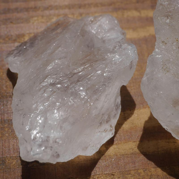 天然石2個セット約53g約48g 水晶ラフロック(ブラジル産)原石クォーツ穴なしクリスタル[qz-220420-01] 17枚目の画像