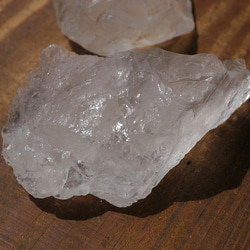 天然石2個セット約53g約48g 水晶ラフロック(ブラジル産)原石クォーツ穴なしクリスタル[qz-220420-01] 4枚目の画像