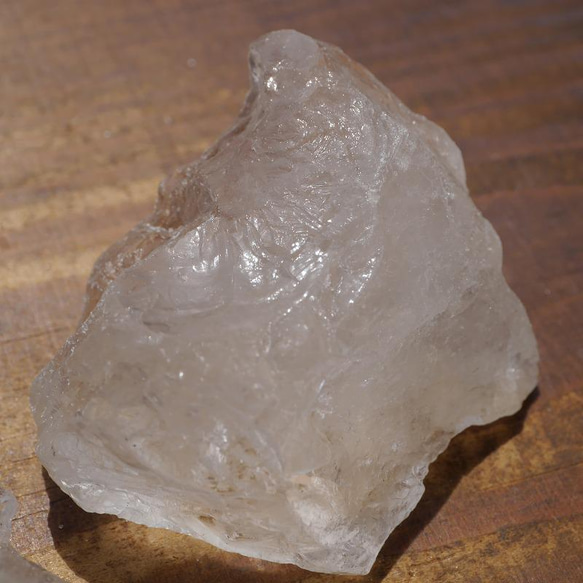 天然石2個セット約53g約48g 水晶ラフロック(ブラジル産)原石クォーツ穴なしクリスタル[qz-220420-01] 3枚目の画像