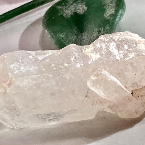 貫入水晶˚✧₊⁎叡智の石 レムリアンシードクリスタル ピンク 天然石 
