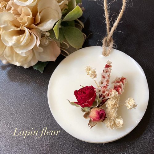 4月のアロマワックスサシェ ナチュラルローズ アロマワックスサシェ 母  