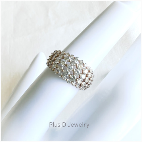 BD-043 K18PG ダイヤモンドリング 1.00ct 指輪・リング +D 通販 
