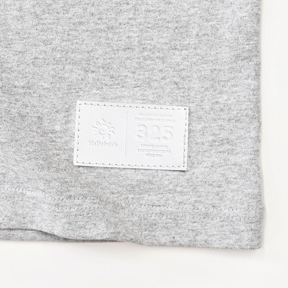 T 卹 純色 Just Fit 口袋標籤 純色 T 卹 寬鬆 棉 棉 襯衫 灰色 TA002 第2張的照片