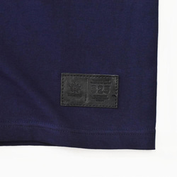 T 卹 単色 Just Fit 口袋標籤 単色 T 卹 寬鬆棉 棉 襯衫 海軍藍 TA002 第2張的照片