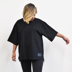 *T卹Big Silhouette Thick Plain Large Super Heavy Oversize Simple 第11張的照片