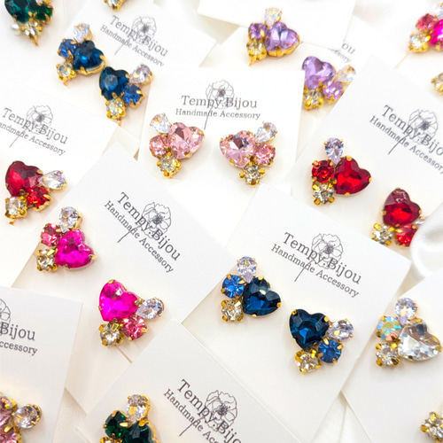 ピアス クローバー ジュース ミニチュア オレンジ 食品サンプル 推し活