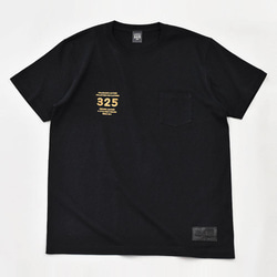 Tシャツ スモール ジャストフィット プリント ポケット シルエット ロゴ タグ オシャレ ホワイト TA008 4枚目の画像