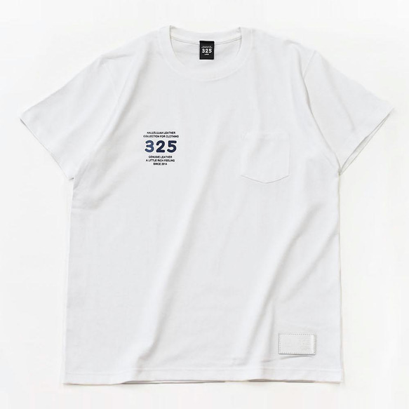 Tシャツ スモール ジャストフィット プリント ポケット シルエット ロゴ タグ オシャレ ブラック TA008 4枚目の画像