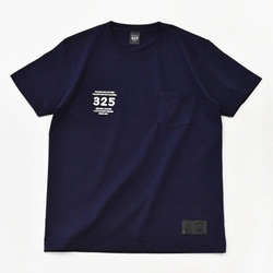 Tシャツ スモール ジャストフィット プリント ポケット シルエット ロゴ タグ オシャレ グレー TA008 10枚目の画像