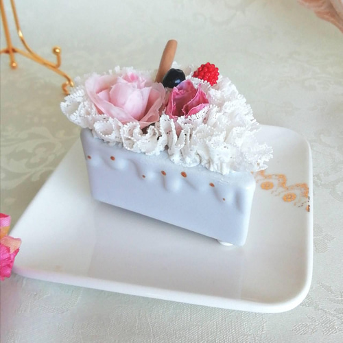 ひび様】フェイクスイーツ◇五輪の華やかピンクローズ♡ホールケーキ