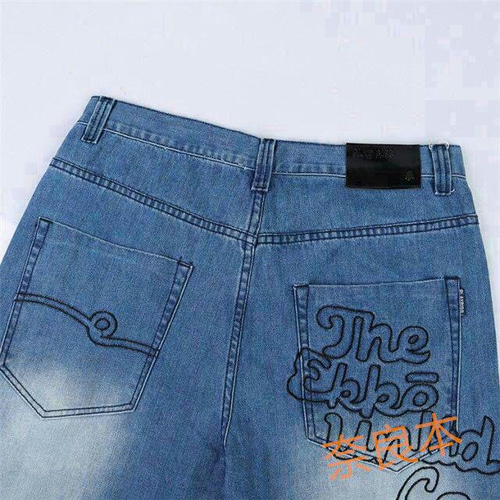 新品 Lジーンズ デニムパンツ バギーパンツ メンズ 極太