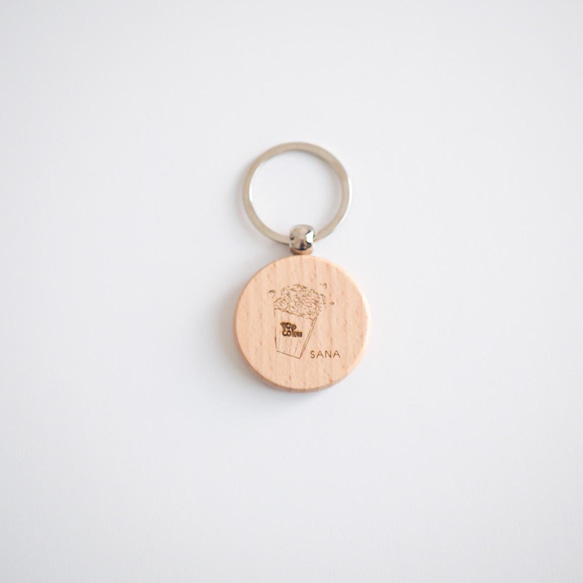 オリジナルネームキーホルダー 〈name key ring motif〉自分のお名前キーホルダー作ってみませんか？　 9枚目の画像