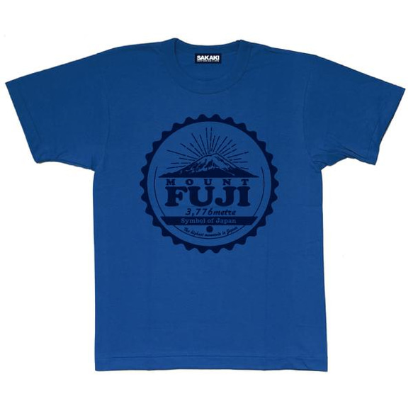 SAKAKI 富士山 国産・日本製Tシャツ 2枚目の画像