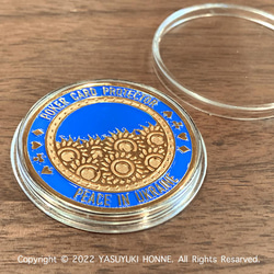 【ウクライナ支援】Peace In Ukraine Poker Card Protector（カードガード） 3枚目の画像