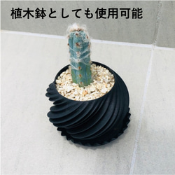 UROKO / 3D printed 植木鉢カバー / 2号 9枚目の画像