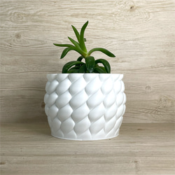 UROKO / 3D printed 植木鉢カバー / 3号 1枚目の画像
