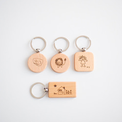 オリジナルネームキーホルダー 〈name key ring art〉特別なキーホルダー　母の日　父の日　敬老の日にも♡ 4枚目の画像