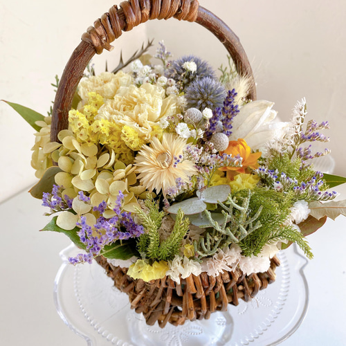 ドライフラワー★お花いっぱいフレームアレンジメント★癒し♪卓上♪ギフト♪母の日♪ 楽天市場】ドライフラワー スワッグ 花 誕生日 花束 切花 壁飾り