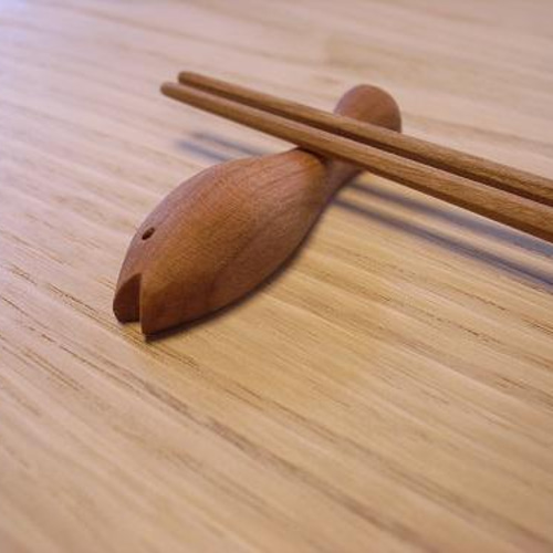 木製箸置き 木魚（こざかな）5個組 カトラリー みつより舎 通販