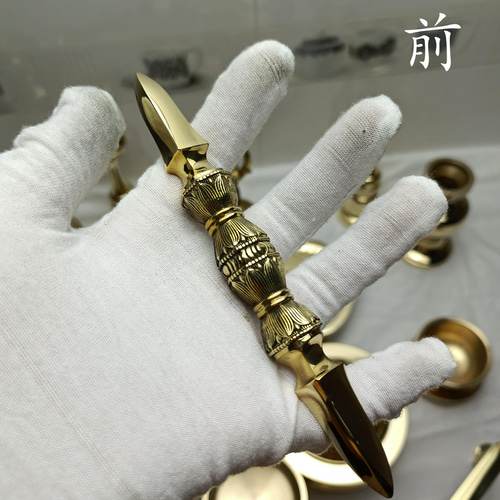 【修縁堂】真言宗法具 法器 21点セット密教 一面器寺院用仏具 チベット真鍮製 チベット仏教法器 真言宗 21点セット 密教 一面器 寺院用仏具 真鍮製