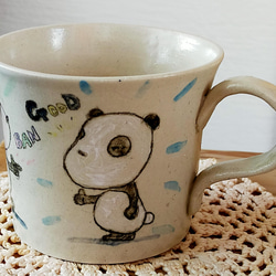 R4057 シュールパンダマグカップ1 マグカップ antomako 通販 13809390