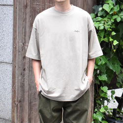 Tシャツ 極厚手 オーバーサイズ 無地 厚手 ゆったり 9.1オンス 大きめ リラックス 大きい ナチュラル TA023 13枚目の画像