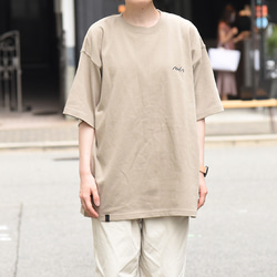 Tシャツ 極厚手 オーバーサイズ 無地 厚手 ゆったり 9.1オンス 大きめ リラックス 大きい ナチュラル TA023 12枚目の画像