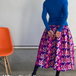 【受注製作】アフリカン　ふんわり　はきやすい　スカート 15枚目の画像