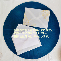【糸付きキット】動画 バルーン メッセージカード バースデーカード 紙刺繍図案 5枚目の画像