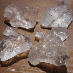 天然石 合計約97g分詰合せ 水晶ラフロック(ブラジル産)原石クォーツ穴なしクリスタル[qz-220421-02] 1枚目の画像