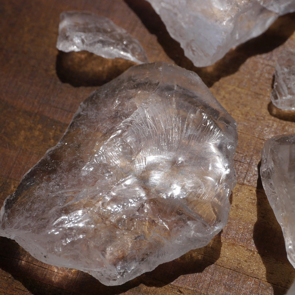 天然石 合計約97g分詰合せ 水晶ラフロック(ブラジル産)原石クォーツ穴なしクリスタル[qz-220421-02] 4枚目の画像