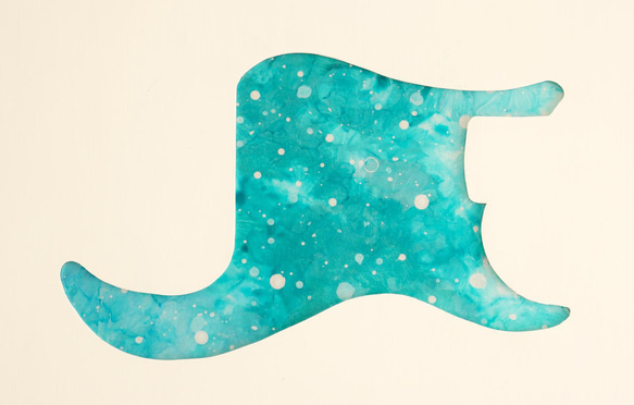 テレキャスターシンラインギター用ピックガード未加工板　TBLM01 1枚目の画像