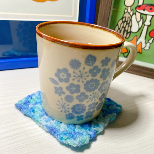 抗菌・防臭毛糸使用】アクリルエコたわし 四角 6枚セット その他