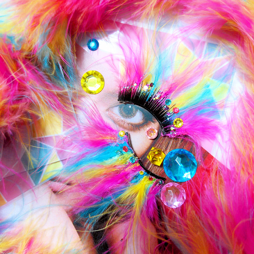 ❤超派手☆Show Girl Rainbow☆partyまつげ ショー ガール