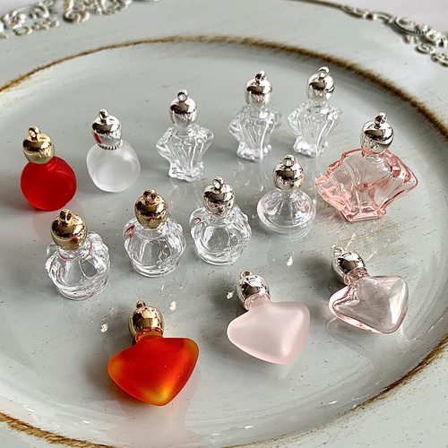 280】バッグチャーム／香水形／ハート 【公式通販】