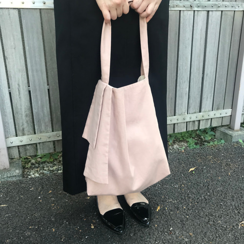 未使用 banryoku hand bag コットンリネン 001.jpg
