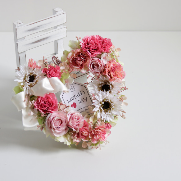 母の日にもどうぞ お手入れなしでずっと飾れるほっこり森のドライ