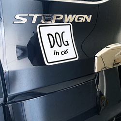 DOGINCAR ドッグインカー DOG IN CAR ドッグ インカー マグネット 磁石 犬 車 ステッカー ペット 2枚目の画像